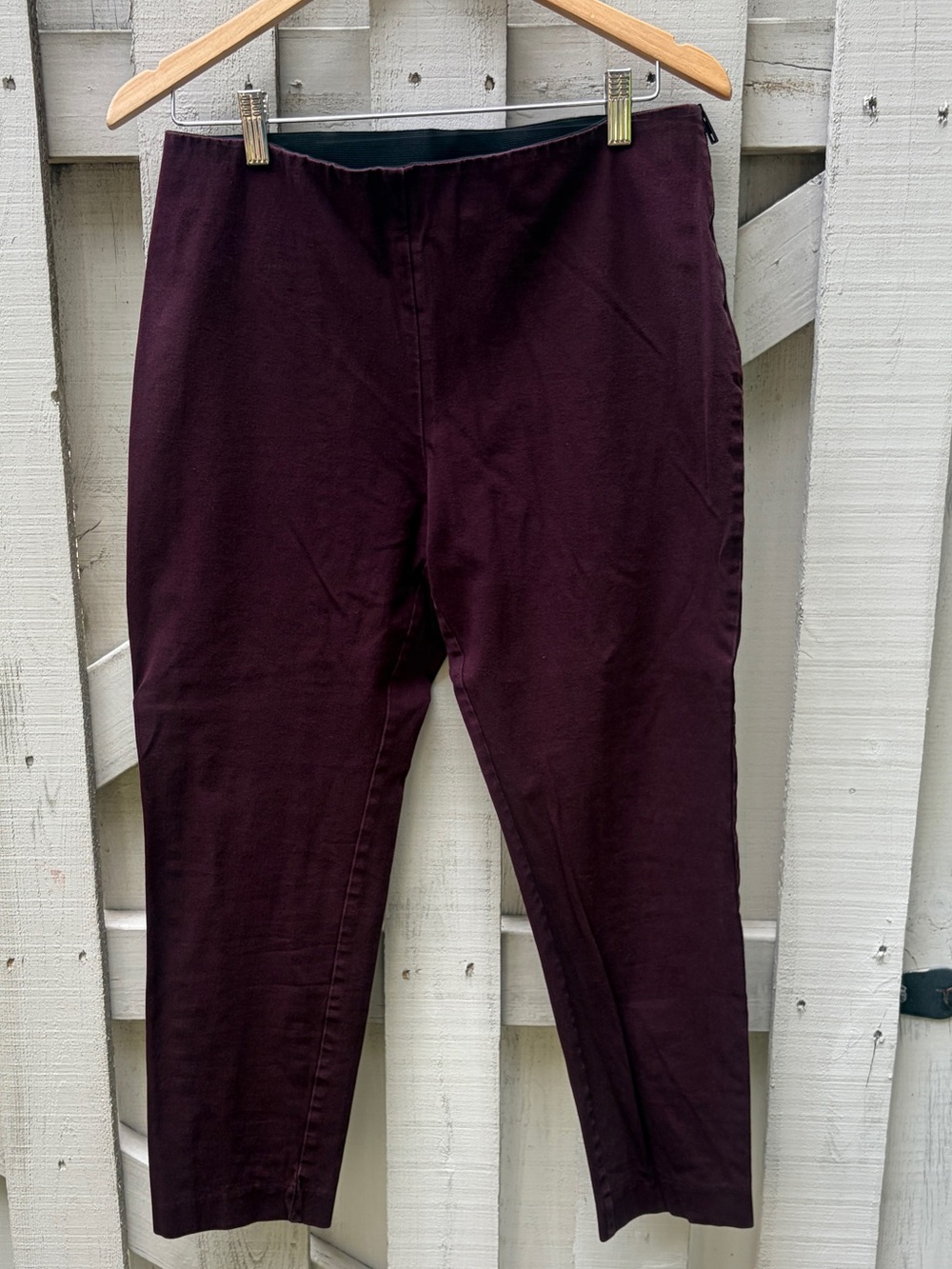 a new day Burgundy Skinny Ankle Pants